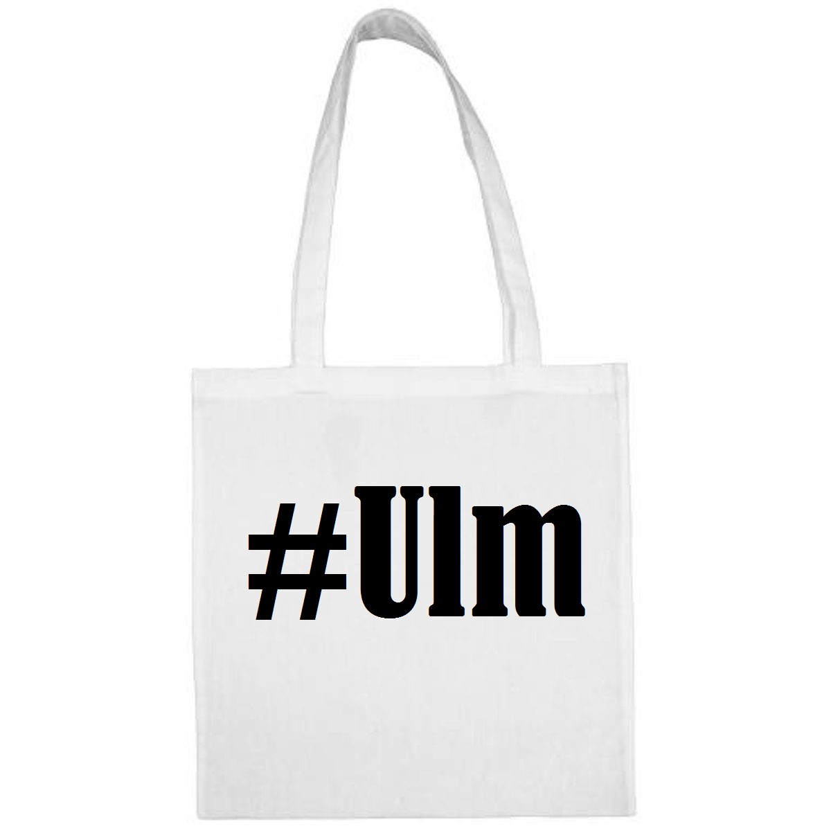 Tasche Beutel Baumwolltasche #Ulm Hashtag Einkaufstasche Schulbeutel Turnbeutel - Bild 8 von 12